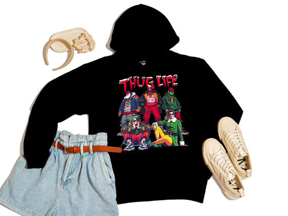 Hip Hop Christmas Crewneck Sweatshirt