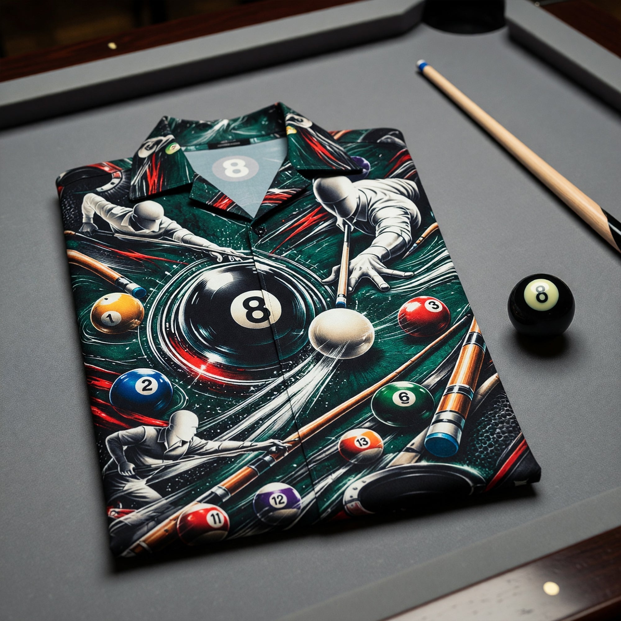 Billiards Hawaiian Shirt - Personalized Gift for Pool Lovers