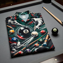 Load image into Gallery viewer, Billiards Hawaiian Shirt - Personalized Gift for Pool Lovers
