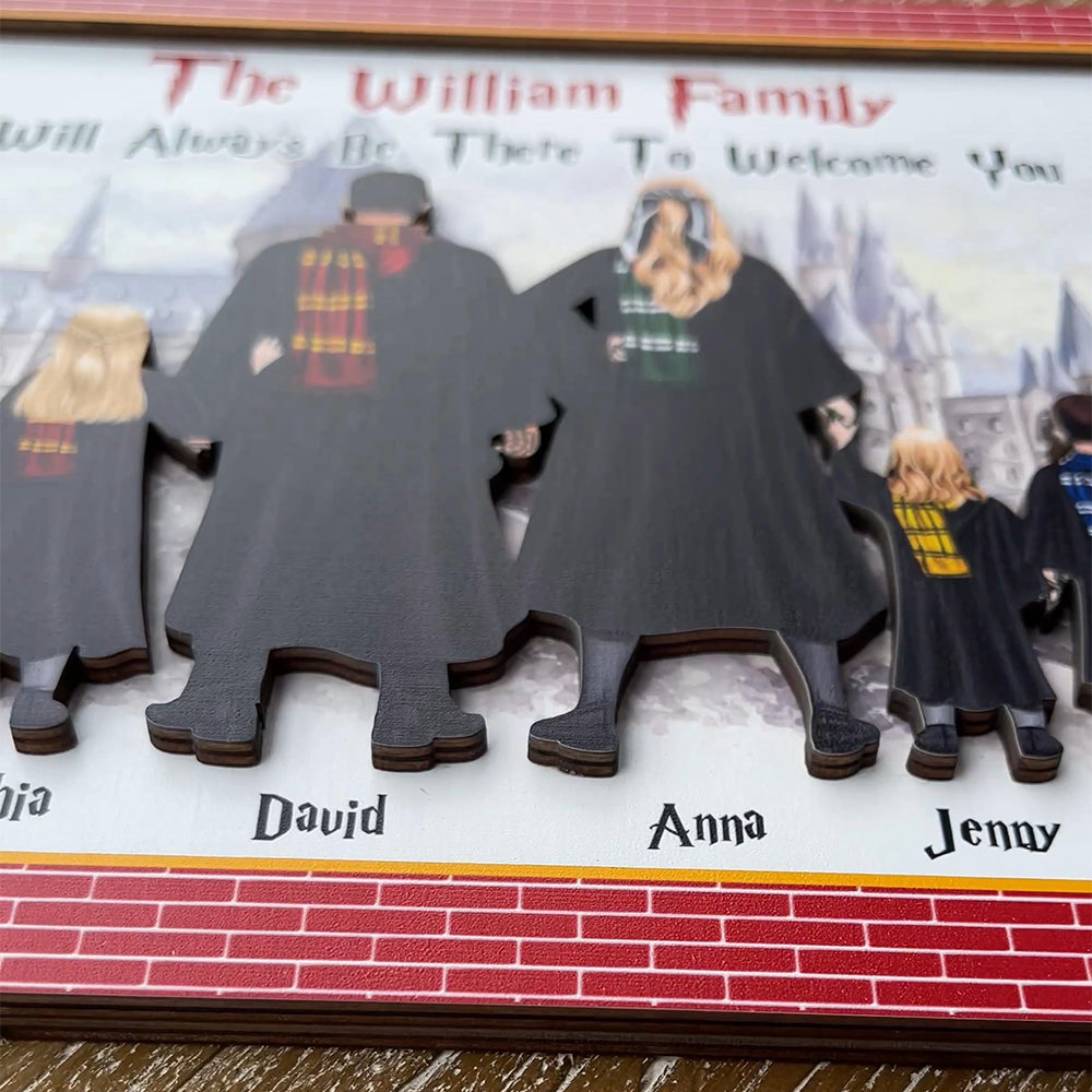 Personalized Harry Potter Family Portrait