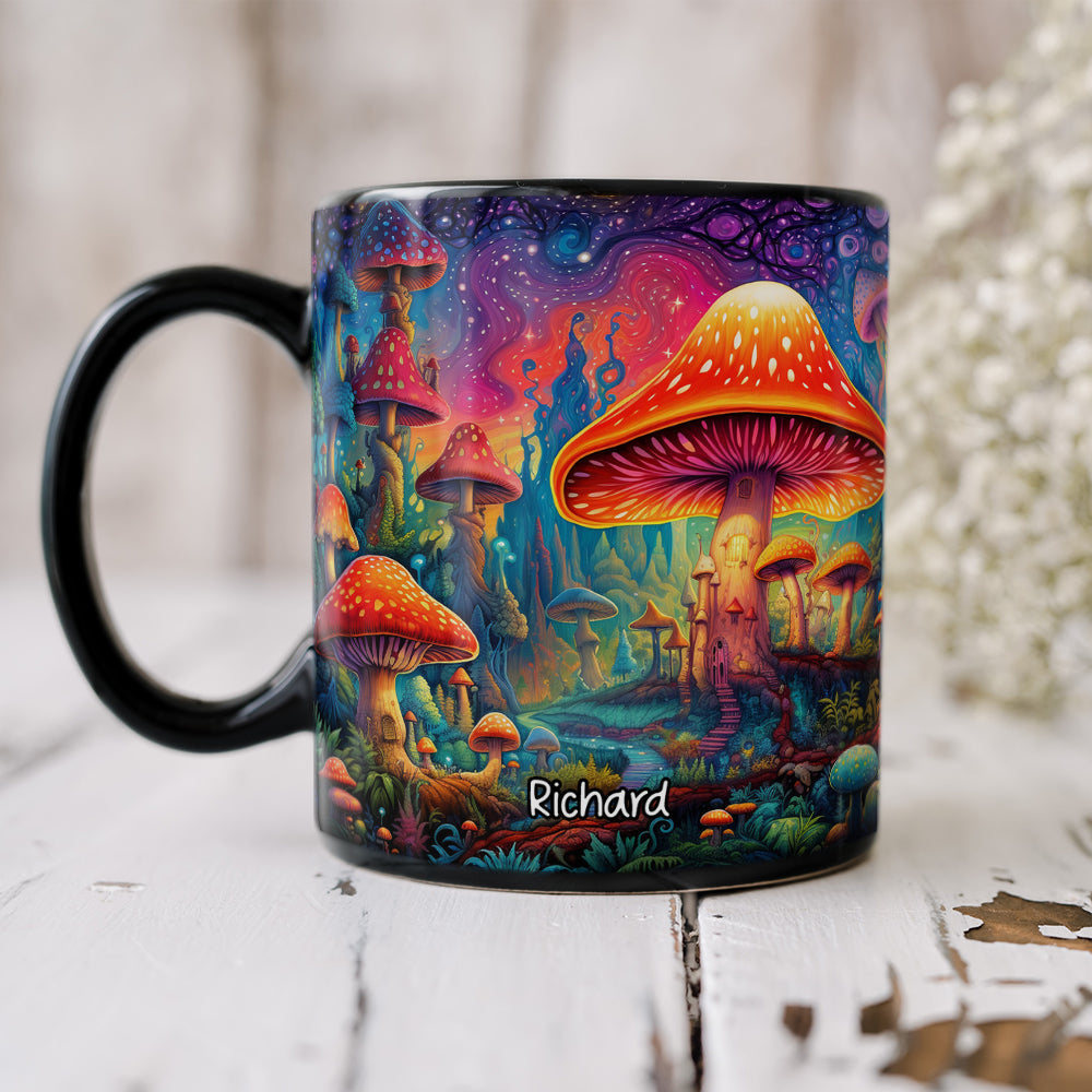 Enchanting 3D Mushroom Coffee Mug - Personalized Gift Coffee Mug PopCulturePrints