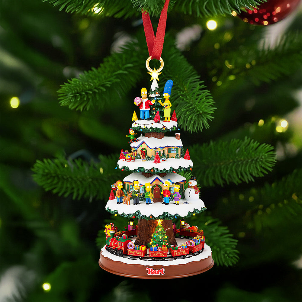 "Celebrate the Holidays with a Touch of Fun!" - Personalized Christmas Ornament for Cartoon Fans Ornament PopCulturePrints