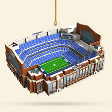 Load image into Gallery viewer, Personalized American Football Stadium Ornament - Custom Gifts for Fans Ornament PopCulturePrints
