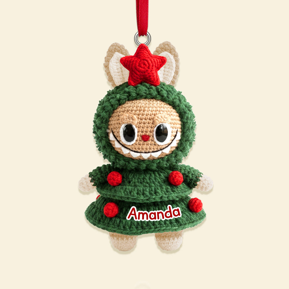Bring Joy This Christmas with Our Personalized Christmas Tree Acrylic Ornament - Unique Gift for All Your Loved Ones Ornament PopCulturePrints