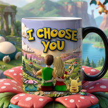 Load image into Gallery viewer, I Choose You Magic Mug - A Personalized Gift for Couples Coffee Mug PopCulturePrints
