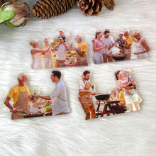 Load image into Gallery viewer, Personalized Family BBQ Photo Ornaments
