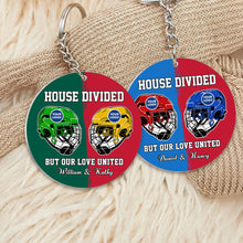 Load image into Gallery viewer, Custom Hockey Couple Keychain | Unique Personalized Valentine&#39;s Day Gifts Keychains PopCulturePrints
