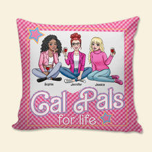 Load image into Gallery viewer, Cal Pals for Life - Personalized Friends Pillow Gift Pillow PopCulturePrints
