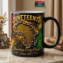 Load image into Gallery viewer, Celebrate Freedom with Every Sip - Juneteenth Magic Mug - Personalized Gifts for History Buffs and Patriots
