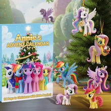 Load image into Gallery viewer, “Count Down the Joy!” - Personalized Christmas Advent Calendar - Gift for Kids, Fans of Animation, Magical Creatures Advent Calendar PopCulturePrints
