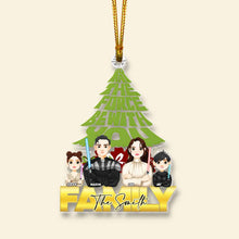 Load image into Gallery viewer, Personalized Family Sci-Fi Christmas Ornament Ornament PopCulturePrints

