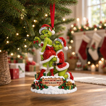 Load image into Gallery viewer, You're the ONLY ONE I Want to ANNOY - Personalized Cheeky Duo Christmas Ornament
