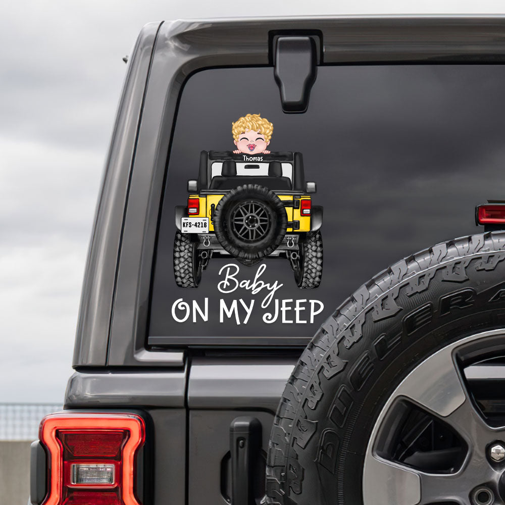 Personalized Jeep Girl Cap with Sunflower and Custom Name