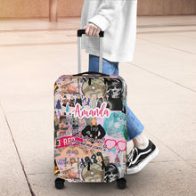 Load image into Gallery viewer, Personalized Pop Culture Fan Luggage Cover - Customizable Name
