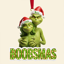 Load image into Gallery viewer, &quot;Celebrate Love and Laughter this Holiday Season!&quot; - Naughty Couple Christmas Tree Ornament - Personalized Gift for Couples, Friends, or Family Ornament PopCulturePrints
