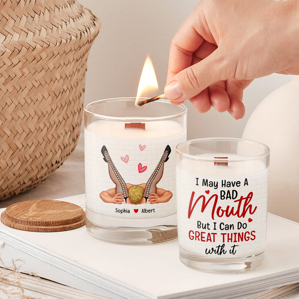 Personalized Naughty Candle with Funny Design