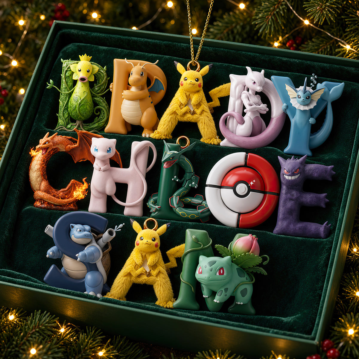 Adventure Awaits with Personalized Adventure Alphabet Custom Name Ornament - Unique Gifts for Everyone Ornament PopCulturePrints