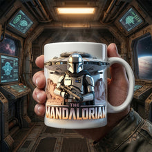 Load image into Gallery viewer, “Embrace the Galaxy with Every Sip!” - Space Warrior Coffee Mug, Personalized Gift for Sci-Fi Lovers Coffee Mug PopCulturePrints
