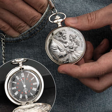 Load image into Gallery viewer, Tale As Old As Time Pocket Watch - Personalized Gift for Couples Pocket Watch PopCulturePrints

