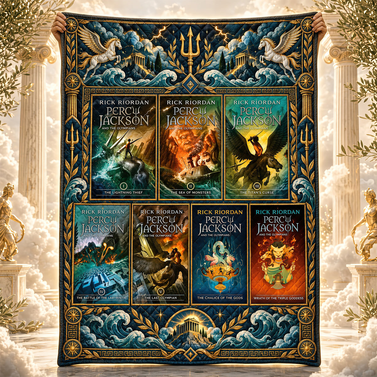 Feel the Magic of Epic Fantasy - Personalized Blanket for Book Lovers Blanket PopCulturePrints