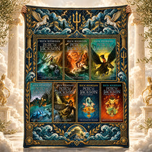 Load image into Gallery viewer, Feel the Magic of Epic Fantasy - Personalized Blanket for Book Lovers Blanket PopCulturePrints
