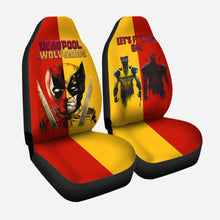 Load image into Gallery viewer, Let&#39;s Go! - Deadpool &amp; Wolverine Car Seat Covers
