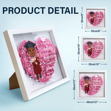 Load image into Gallery viewer, The Beauty Of The Future - Personalized Flower Shadow Box for Graduation Flower Shadow Box PopCulturePrints
