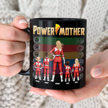 Load image into Gallery viewer, Custom Power Mother Coffee Mug - Personalized Gift for Super Moms Coffee Mug PopCulturePrints
