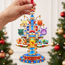 Load image into Gallery viewer, Magical Castle Creature Christmas Ornament - Personalized Gift for Family Joy
