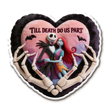 Load image into Gallery viewer, Spooky Couple Pillow - Personalized Christmas Gifts For Couples 03ttqn091026 Pillow PopCulturePrints
