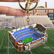 Load image into Gallery viewer, 3D American Football Stadium Keychain - Gifts for Football Fans
