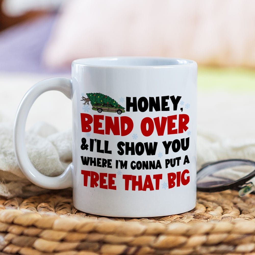 Personalized Christmas Couple Mug - Fun & Festive Gift