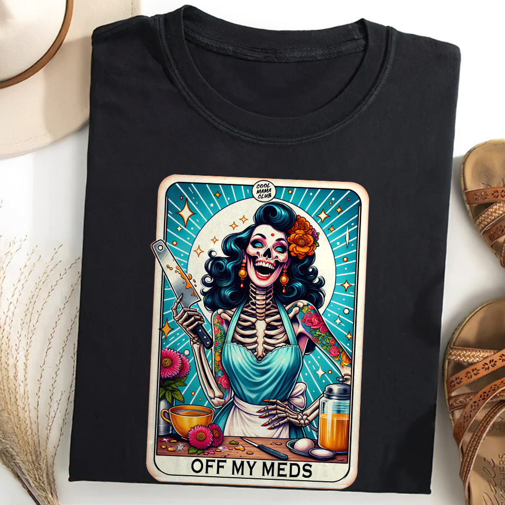 Cereal Killer Tarot Card T-Shirt - Fun Gift for Tarot Enthusiasts Shirts PopCulturePrints