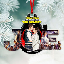 Load image into Gallery viewer, Custom Galaxy Couple Ornament - Personalized Acrylic Gift for Valentine&#39;s Day Gifts Ornament PopCulturePrints
