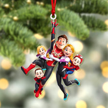 Load image into Gallery viewer, "Hold On to Joy!" Family Acrylic Ornament - Personalized Gifts for Family
