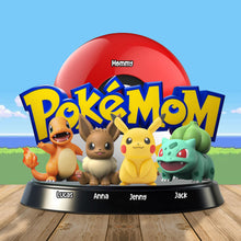 Load image into Gallery viewer, &quot;A Magical Gift for Every PokeMom – Personalized Plaque for Mom and Grandma&quot; Shaped Plaques PopCulturePrints
