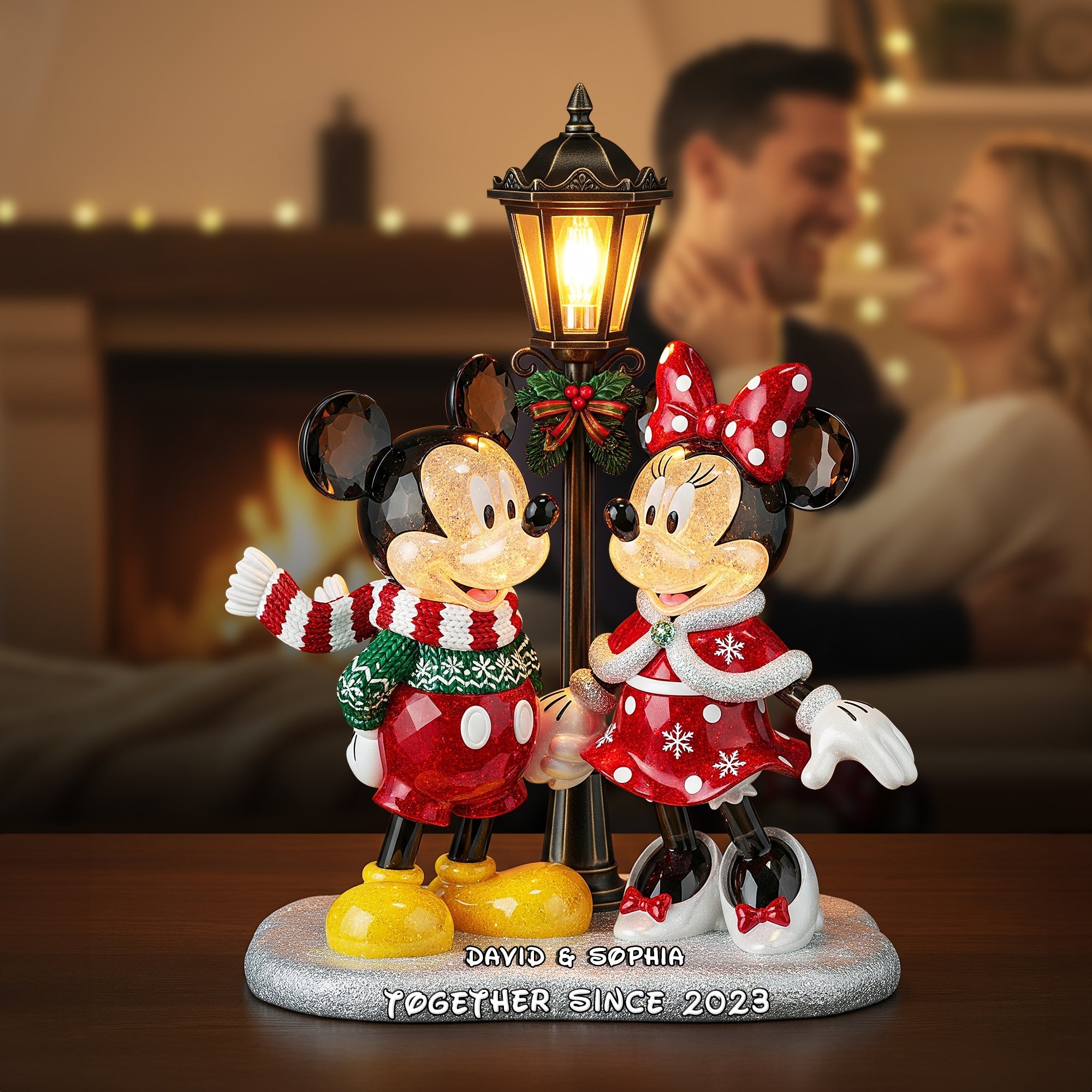Together Forever - Personalized Light Box for Couples - Anniversary Gift Light Box PopCulturePrints