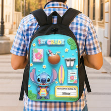Load image into Gallery viewer, “Start School with Style” - Personalized Back To School Backpack - Custom Gift for Kids Backpack PopCulturePrints
