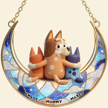 Load image into Gallery viewer, "Always Together" - Personalized Suncatcher Ornament for Mom, Grandma, and More! Ornament PopCulturePrints
