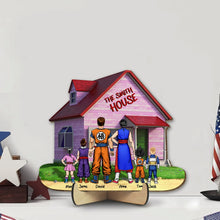 Load image into Gallery viewer, Custom Family Anime-Themed Wood Sign Wood Sign PopCulturePrints
