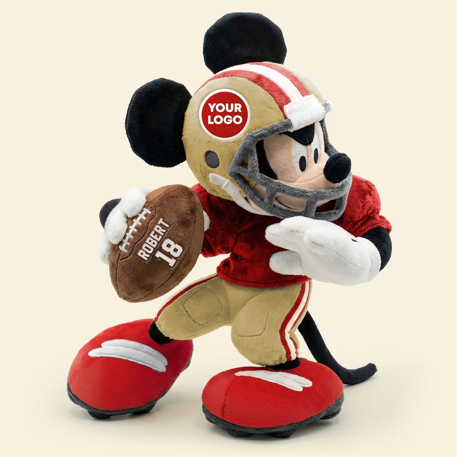 "Unleash Your Inner Champion!" - Sports Hero Pillow | Personalized Gifts for Football Lovers Pillow PopCulturePrints