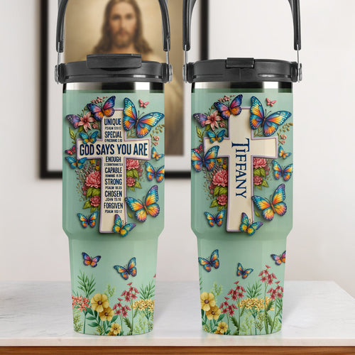 You & Me, We Got This - Personalized Deer Couple Quilt Bed Set Tumbler Cup PopCulturePrints