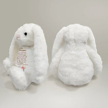 Load image into Gallery viewer, To My Granddaughter - I Filled It With My Wishes - Personalized Soft Toy Bunny Gift Soft Toy Bunny PopCulturePrints
