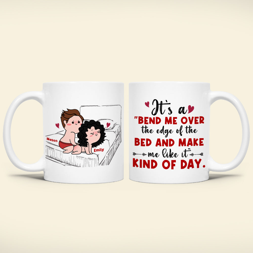 Personalized Bend Me Over Coffee Mug for Couples Coffee Mug PopCulturePrints