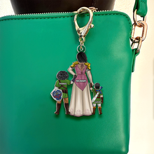 Load image into Gallery viewer, &quot;A Mother’s Love is Forever&quot; - Personalized Keychain for Mom, Grandma &amp; Loved Ones Keychains PopCulturePrints
