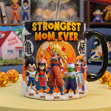 Load image into Gallery viewer, "Strongest Mom Ever" – Customized Magic Mug for Mom, Perfect Gift for Mother's Day, Birthdays, and More Coffee Mug PopCulturePrints
