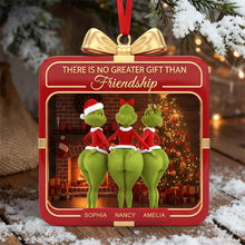 Load image into Gallery viewer, Friendship: The Greatest Gift - Personalized Christmas Ornament for Best Friends Ornament PopCulturePrints

