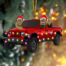 Load image into Gallery viewer, Personalized Off-Road Bigfoot Christmas Ornament for Adventurers
