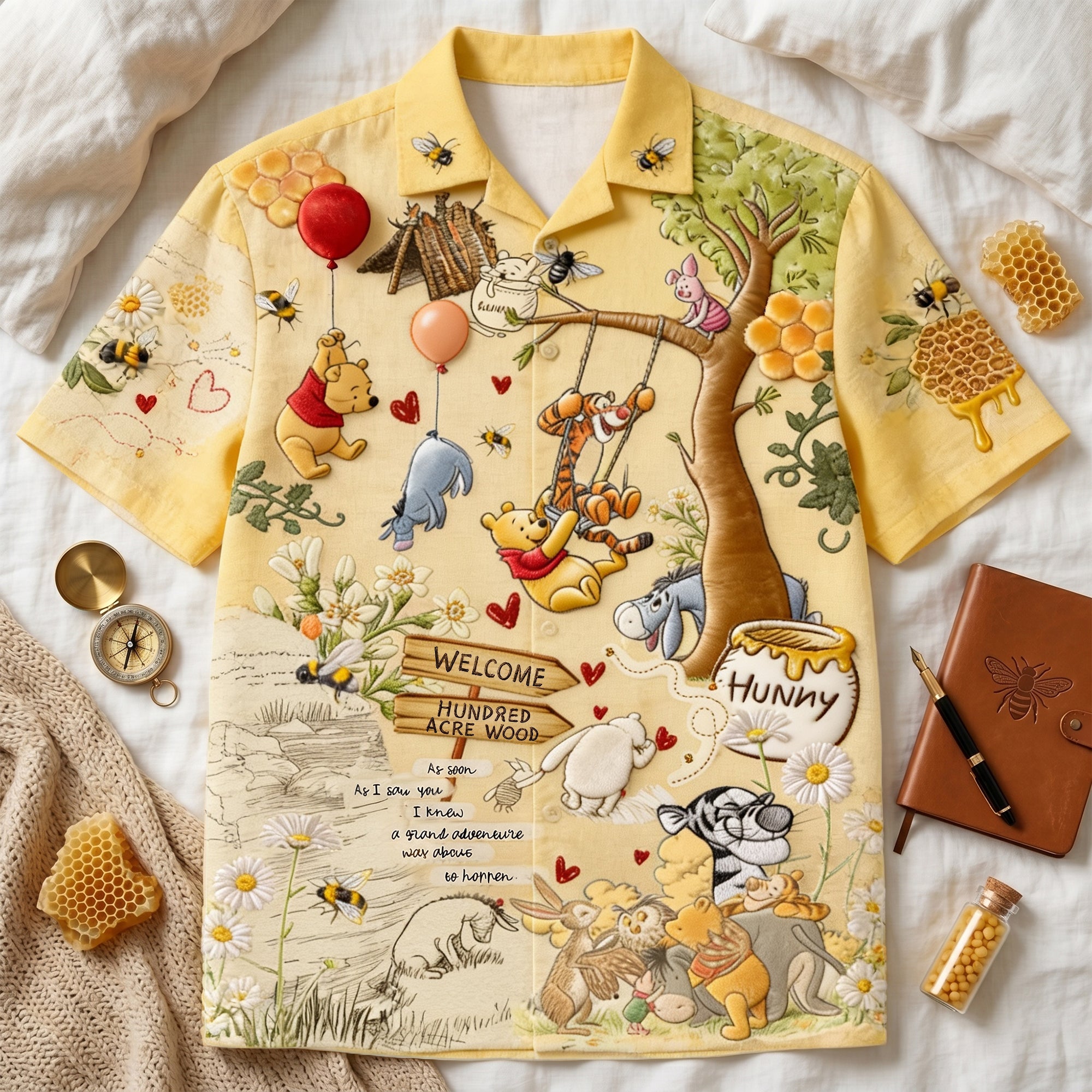 “Embrace Friendship with Style” - Lovely Friends Hawaiian Shirt - Personalized Gifts