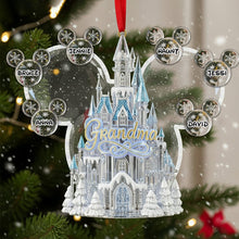 Load image into Gallery viewer, Create Lasting Memories with Our Winter Wonderland Grandma Ornament - Personalized Christmas Gifts for Grandma Ornament PopCulturePrints
